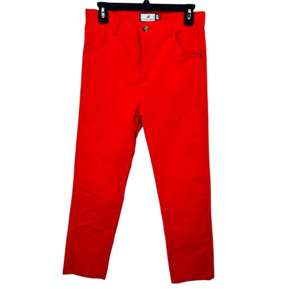 Properly Tied Boys‎ 16 Red Pinwale Corduroy Pants Straight Leg NWT 20308